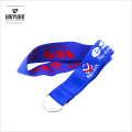 Nouveau style Le plus populaire Design Custom Woven Elastic Polyester Lanyard with Broderie Logo